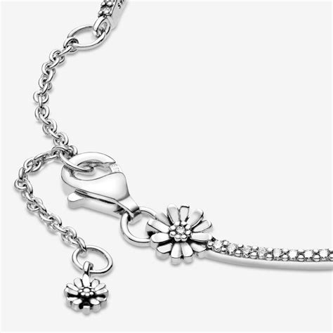 daisy pandora bracelet|pandora sparkling daisy flower bracelet.